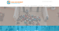 Desktop Screenshot of ngsmovement.org